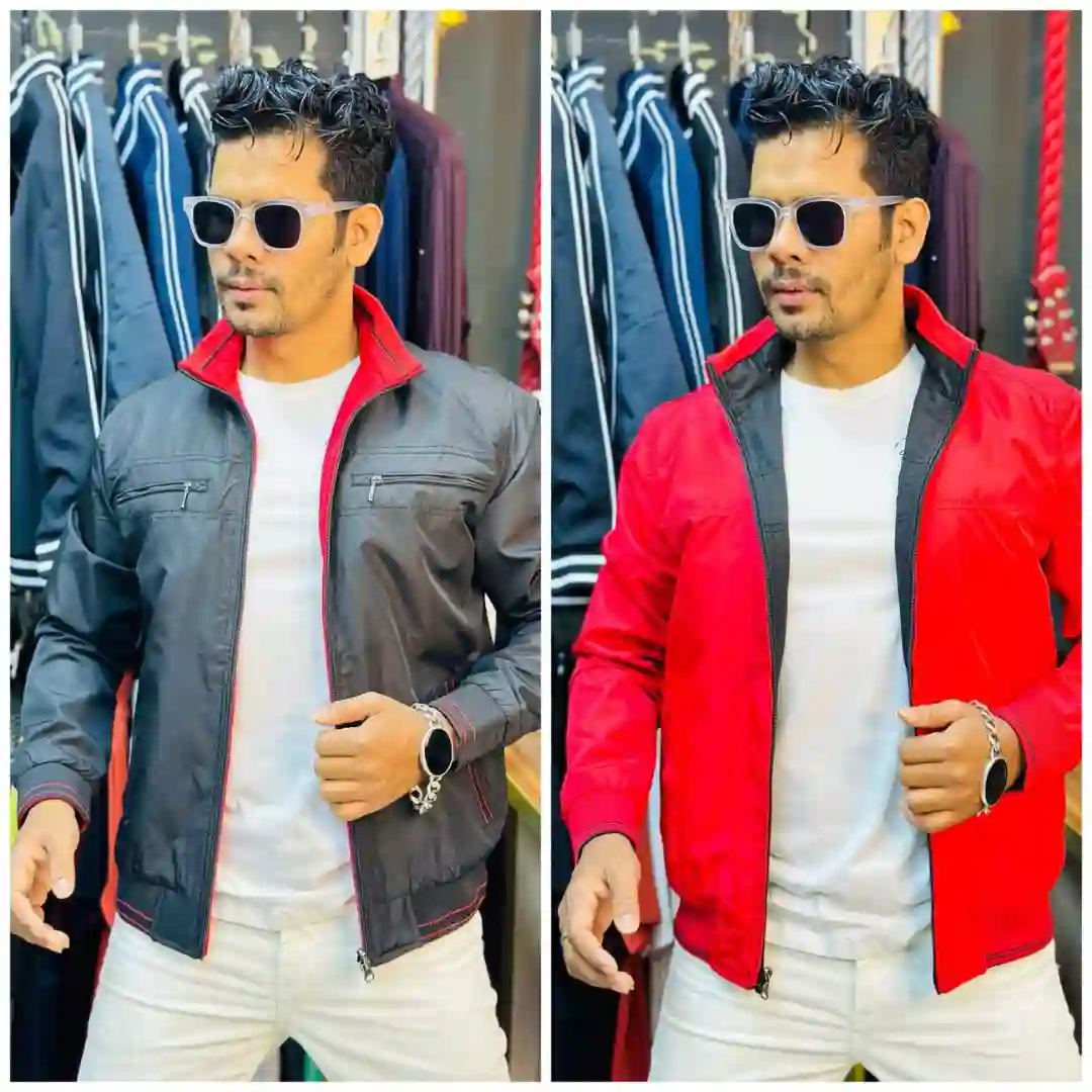 latest best new original indian china lowest cheap high quality lowest rate Reversible Two in One Men Jacket, Winter, Man, Jacket BDT in Dhaka, Bangladesh,BD.