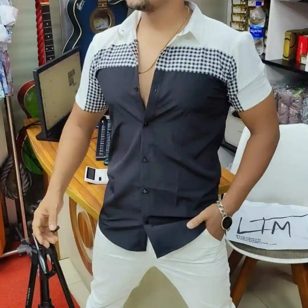 latest best new original indian china lowest cheap high quality lowest rate Men's Half Sleeve Casual Shirt, LTM Life Style, Man, Shirt BDT in Dhaka, Bangladesh,BD.