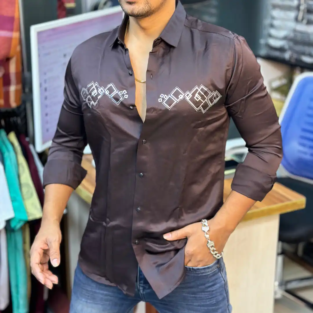 latest best new original indian china lowest cheap high quality lowest rate Men's Stylish Bombay party Shirt, LTM Life Style, Man, Shirt BDT in Dhaka, Bangladesh,BD.