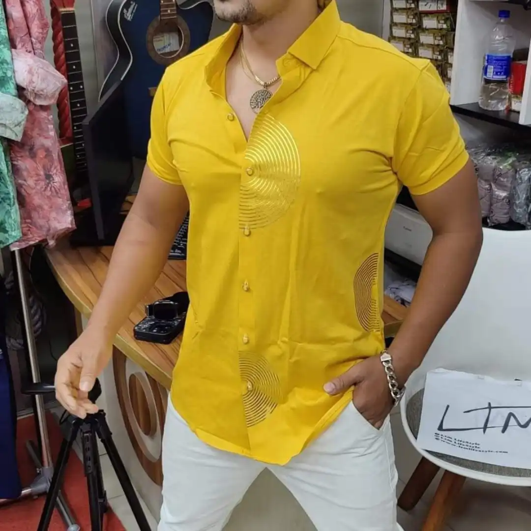 Men's Half Sleeve Casual ShirtLTM Life Style850.0 BDT